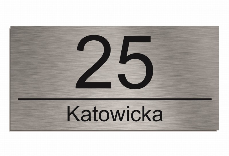 Tabliczka adresowa 12x24cm