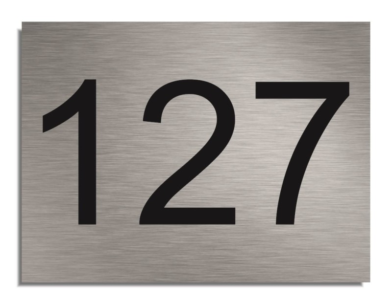 Numer na drzwi cyfra tabliczka 8x12cm