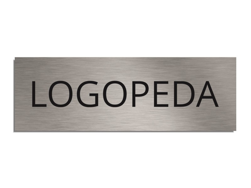 Tabliczka na drzwi LOGOPEDA