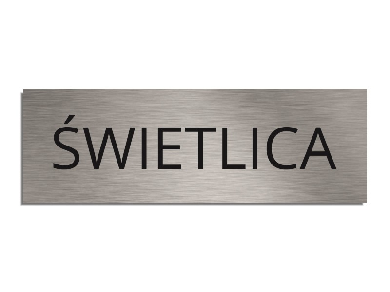 Tabliczka na drzwi ŚWIETLICA