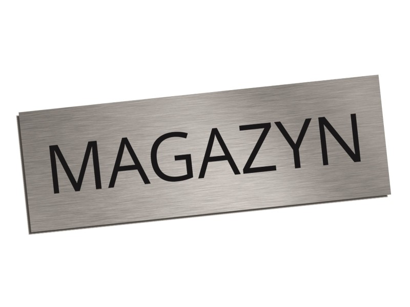 Tabliczka na drzwi MAGAZYN