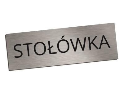 Tabliczka na drzwi STOŁÓWKA